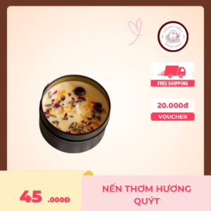 nến thơm hương quýt