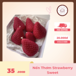nến thơm strawberry sweet