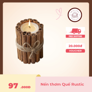 nến thơm hương quế