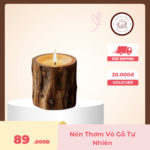 nến thơm hương gỗ thông