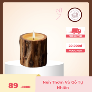 nến thơm hương gỗ thông