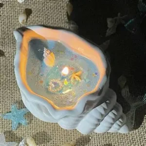 Nến thơm vỏ sò Dream Candle handmade từ sáp thiên nhiên