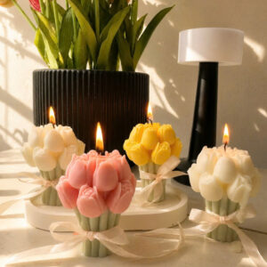 Nến Thơm Bó Hoa Tulip Dream Candle – Món Quà Tinh Tế Cho Mọi Dịp