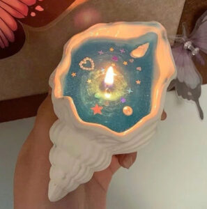 Nến thơm vỏ sò Dream Candle handmade từ sáp thiên nhiên
