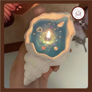 Nến Thơm Vỏ Sò Dream Candle – Trang Trí Tinh Tế, Hương Thơm Thư Giãn Tự Nhiên